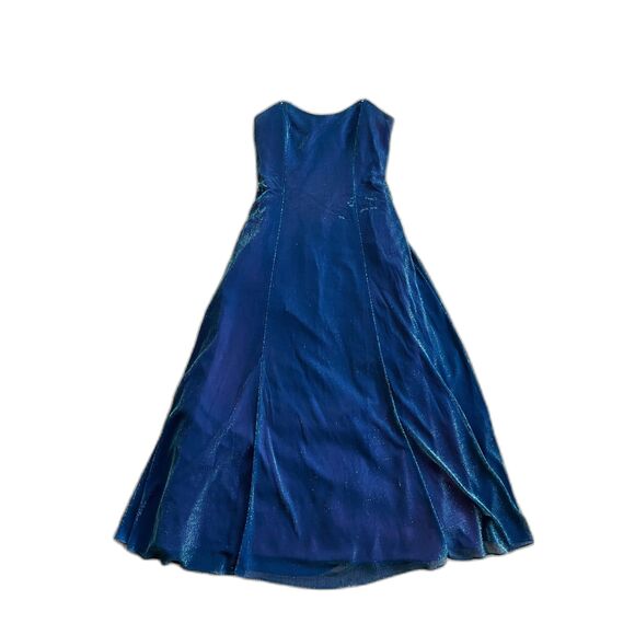 Vintage Scott McClintock Green Purple Y2K Glam Bead Strap Dress Women's Size 10 - Picture 3 of 13